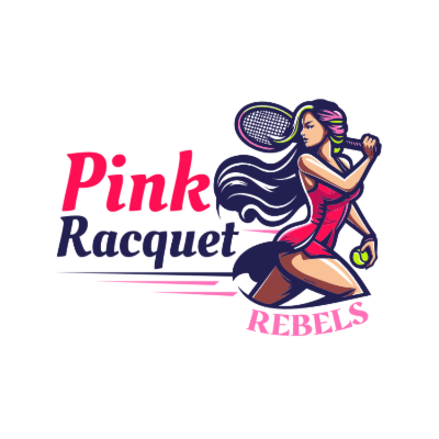 illustration of emale tennis player in action