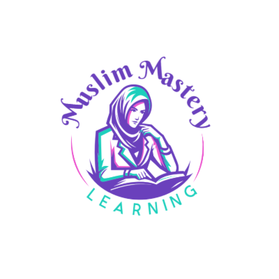 woman in hijab reading book