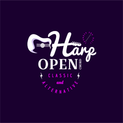 guitar forming the letter H