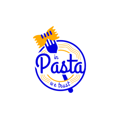 bowtie pasta on a fork in plate