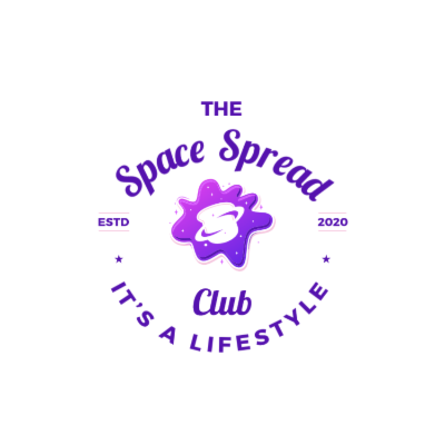 toast inside a gradient splatter