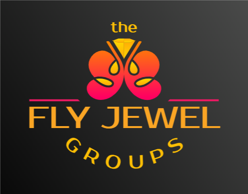 gemstones logo online butterfly and 3D diamond