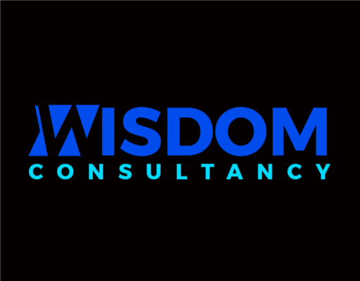 consulting logo maker text based