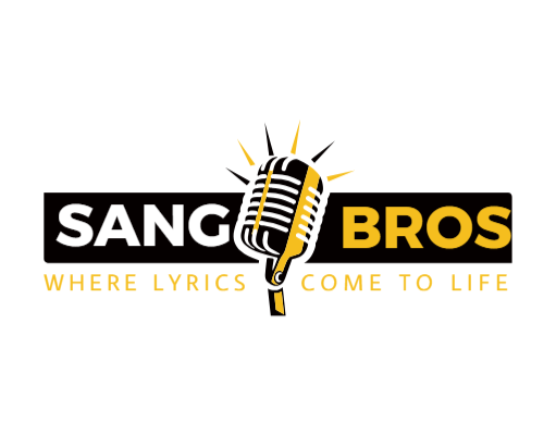 entertainment logo online mic and text