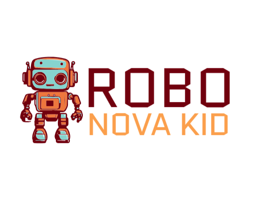 create an IT logo cute robot