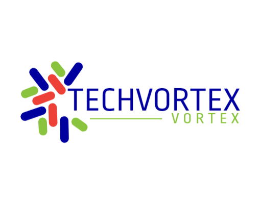 IT firm logo online colorful tablets