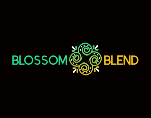 create an art festival logo gradient spiral flower