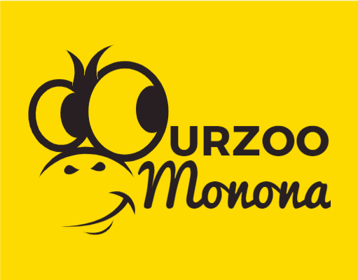 animal logo online cute monkey face