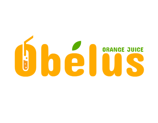 restaurant logo juice pill forming Letter O