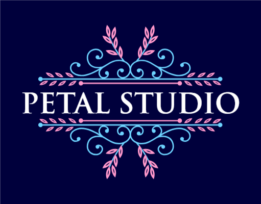 beauty logo ornamental frame with leaves