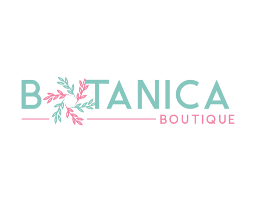 beauty logo rotating leaves forming flower