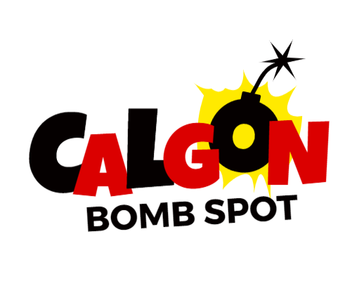 toy store logo circle bomb exploding