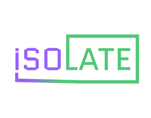 alphabets logo line from letter L around text
