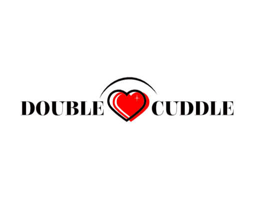 dating logo icon heart with outlined heart