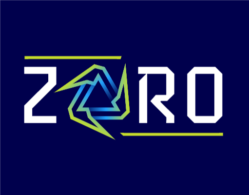 arts logo 3D sharp interlocking shape