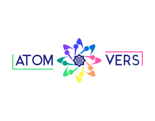 arts logo template colorful swirling swoosh