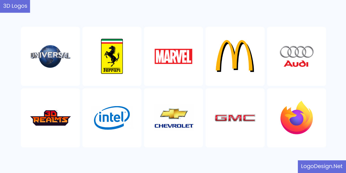 3D Logos 3D Logos