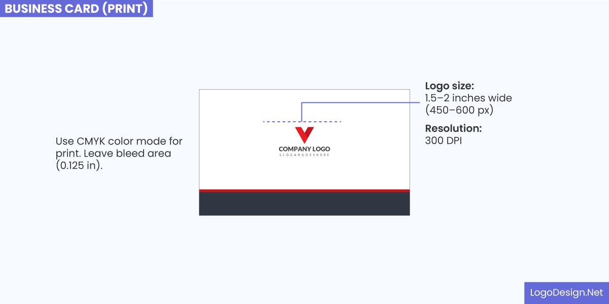 Business Card Dimensions: Print Business Card Dimensions: Print