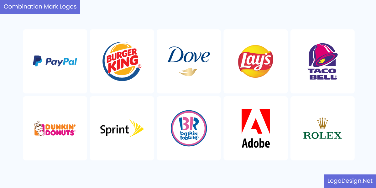 Combination Mark Logos Combination Mark Logos
