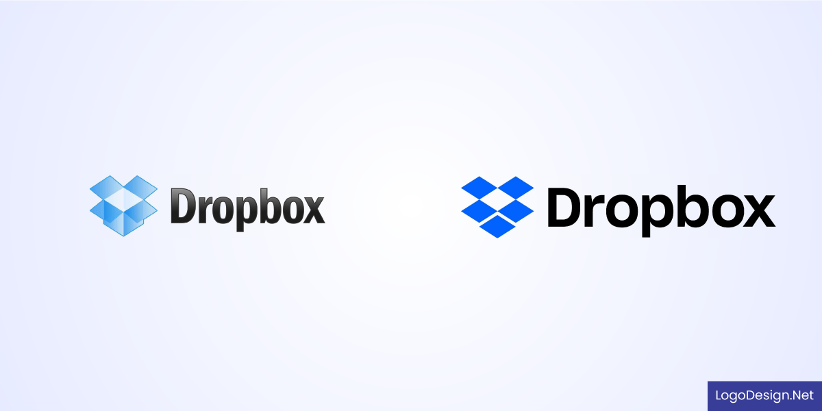 Dropbox Logo old vs new Dropbox Logo old vs new