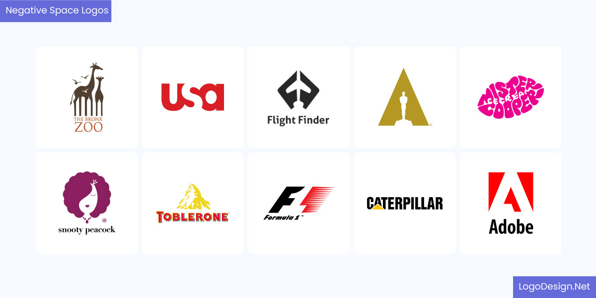 Negative Space Logos Negative Space Logos