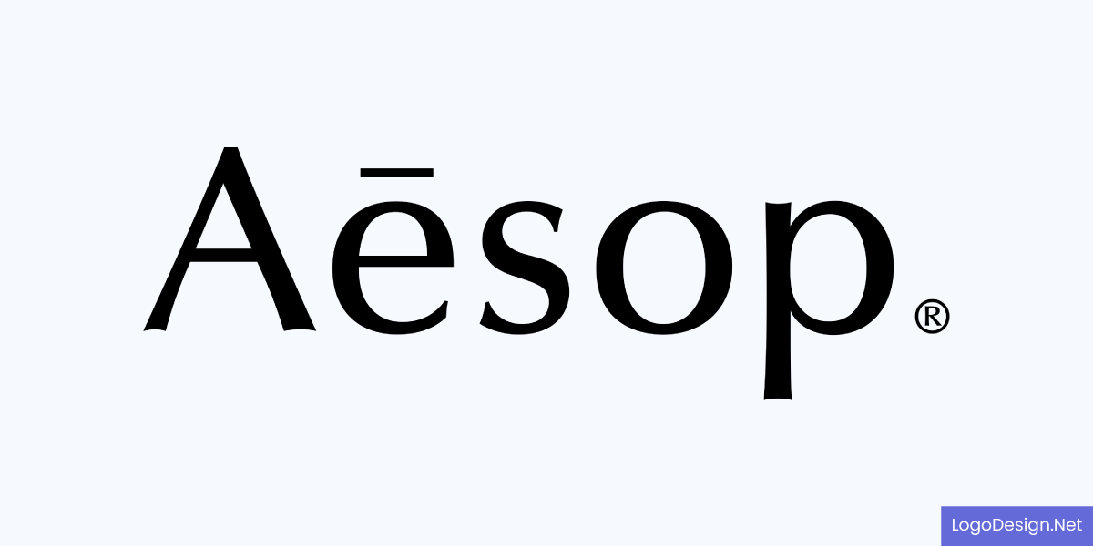 Aesop logo Aesop logo