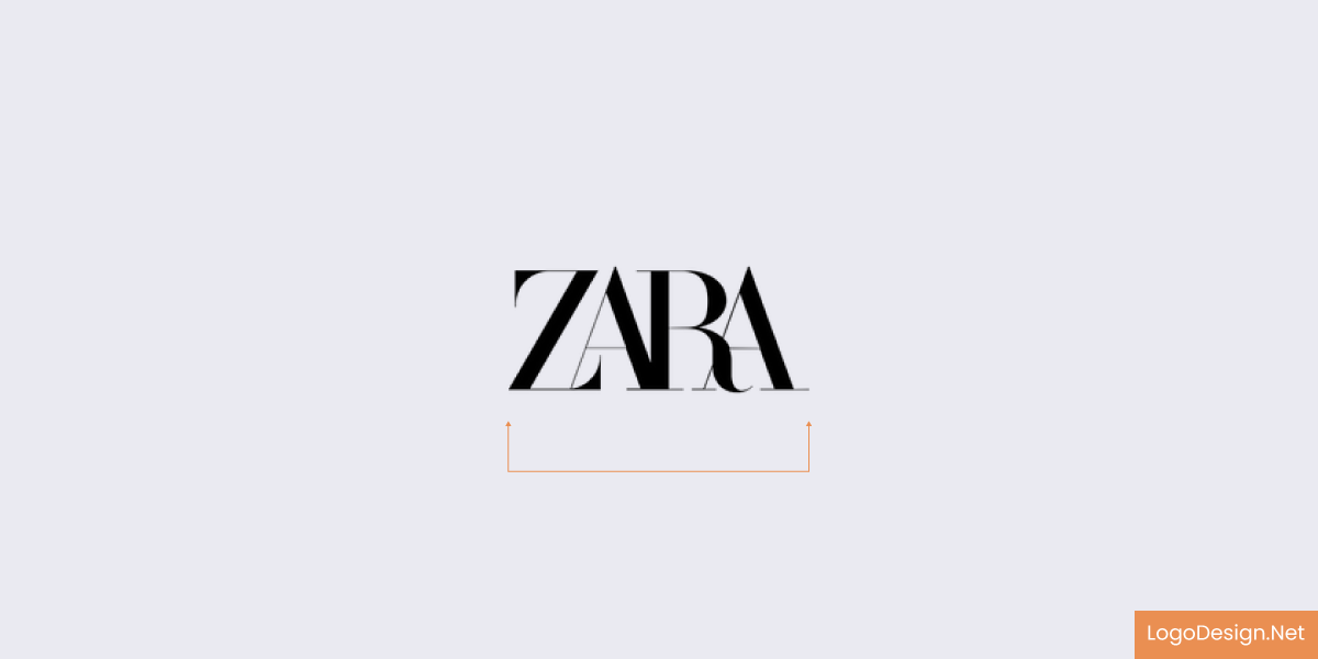 Logo of Zara, a multinational fast fashion brand Logo of Zara, a multinational fast fashion brand