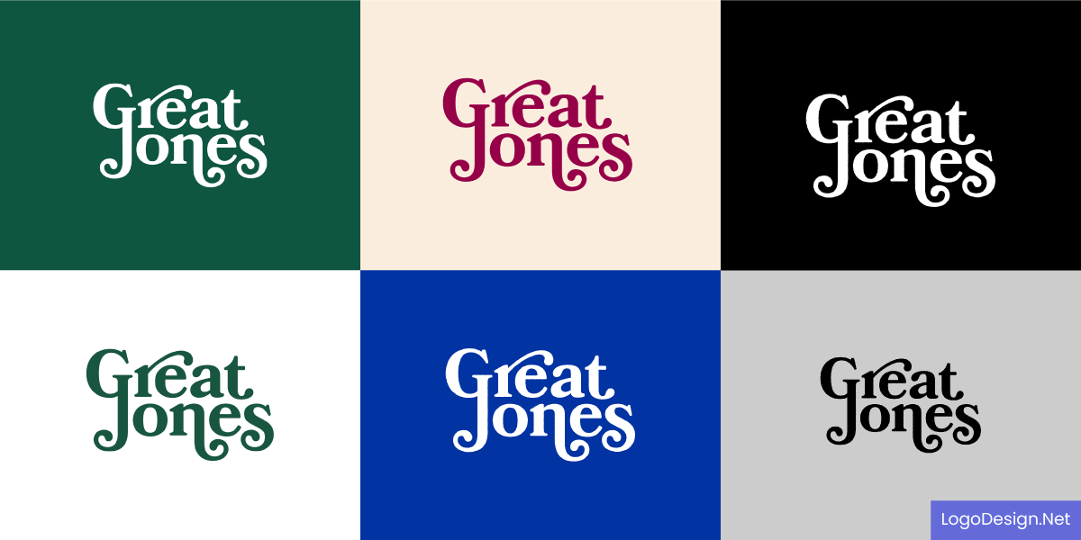 great jones logo great jones logo