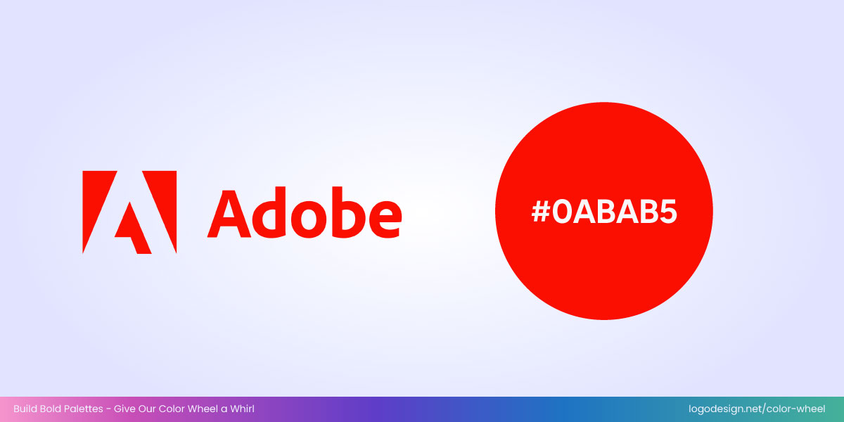 Adobe logo colors Adobe logo colors
