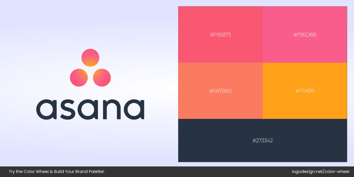 Asana Logo Colors Asana Logo Colors