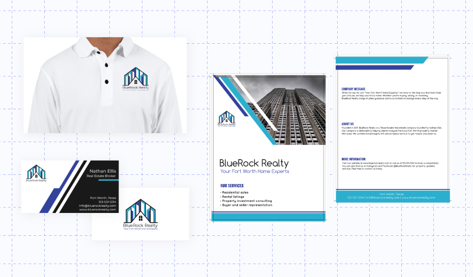 BlueRock Realty Branding
