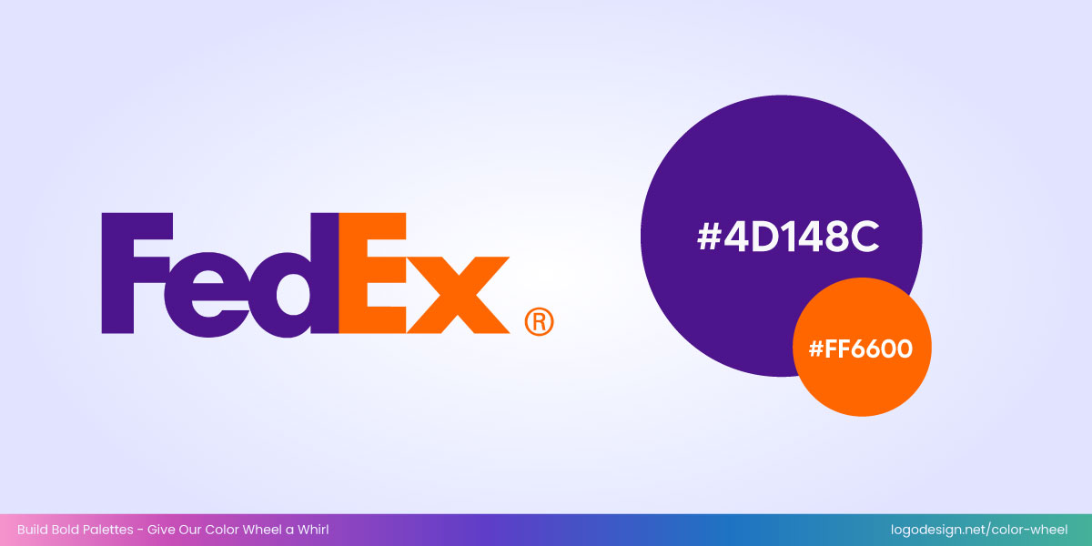 FedEx logo colors FedEx logo colors