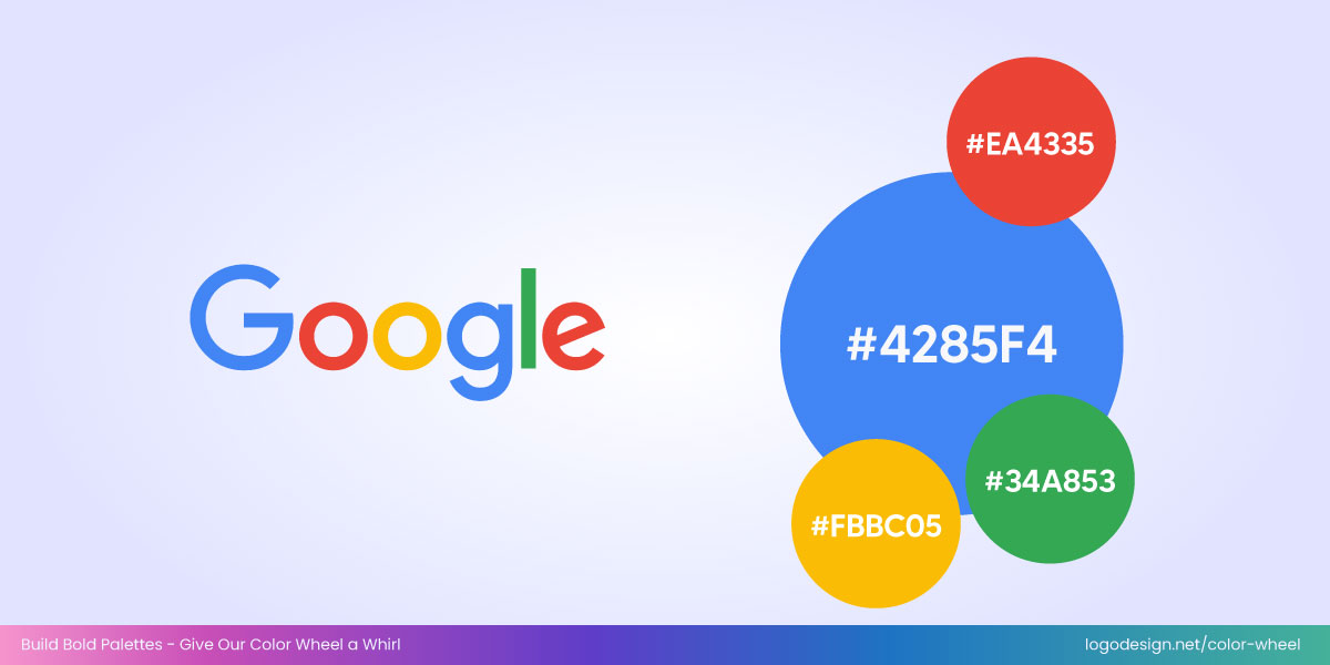 Google logo colors Google logo colors