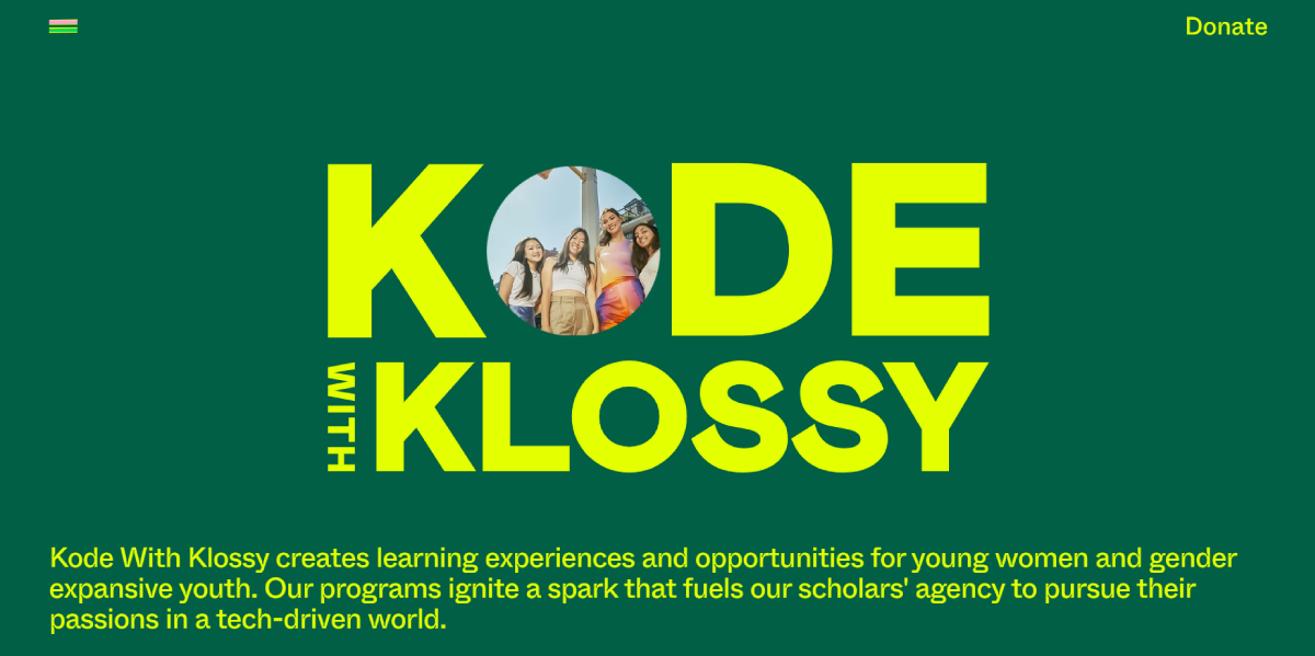 Kode with Klossy Website Kode with Klossy Website