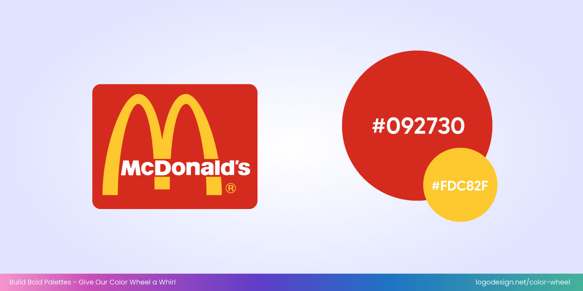 Mcdonald logo colors Mcdonald logo colors