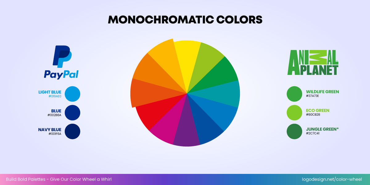 Monochromatic Colors Monochromatic Colors