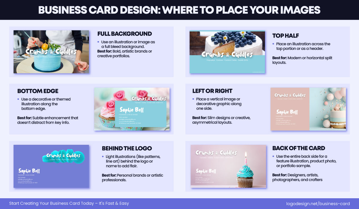 How to Position Your Images on a Business Card How to Position Your Images on a Business Card