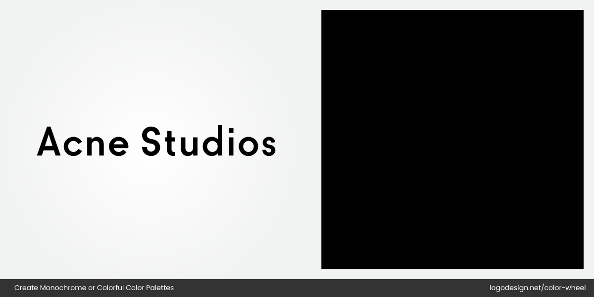 Acne Studios Logo Color Acne Studios Logo Color