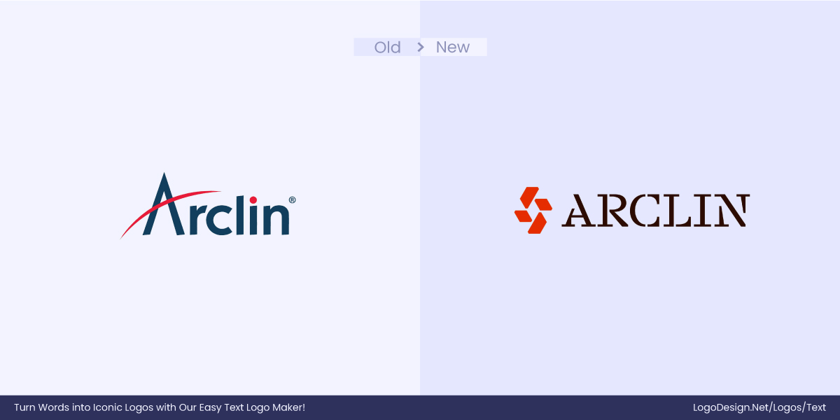 Arclin Logo Before After Arclin Logo Before After