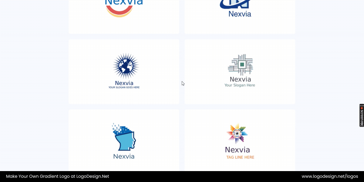 Choose a logo template that fits your brand. - Abstract Tech Logo Template by LogoDesign.Net