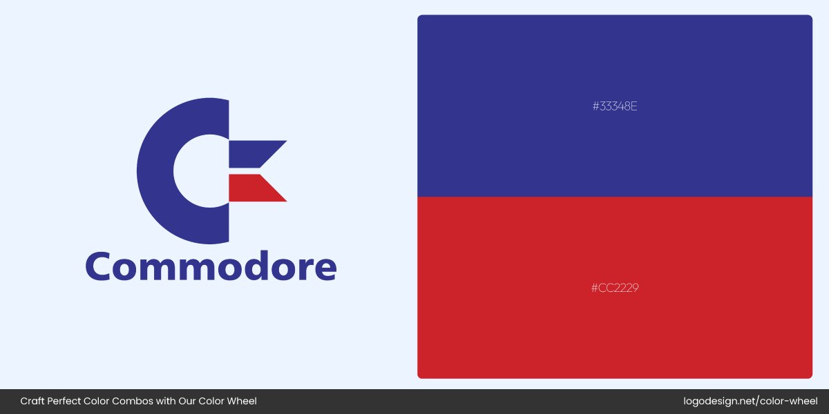 Commodore Logo Colors Commodore Logo Colors