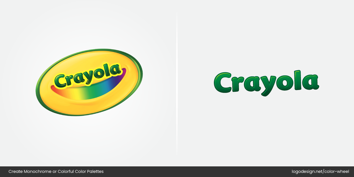Crayola Monochorme vs Color Crayola Monochorme vs Color