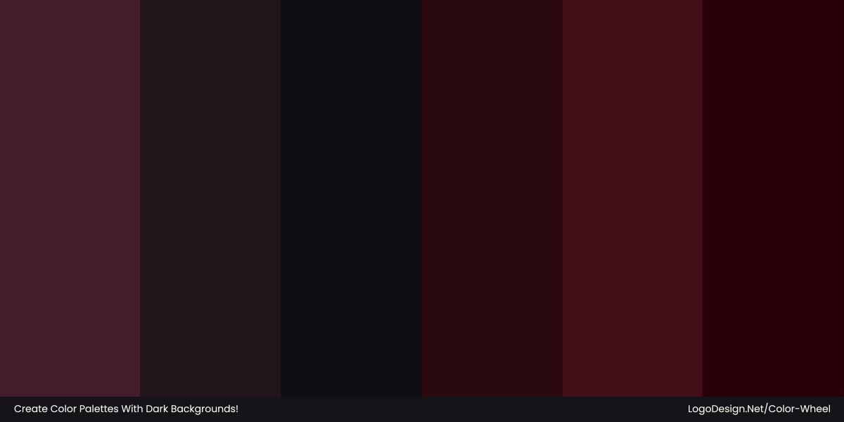 Create Color Palettes With Dark Backgrounds Create Color Palettes With Dark Backgrounds