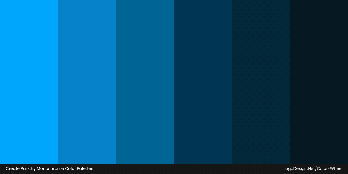 Create Punchy Monochrome Color Palettes Create Punchy Monochrome Color Palettes