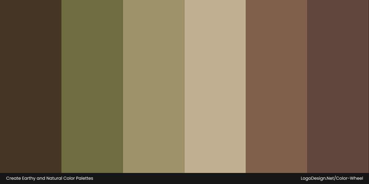 Earthy Color Palette Earthy Color Palette