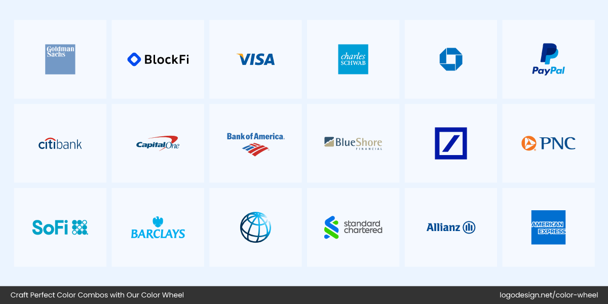 Finance Brands with Blue Logo Finance Brands with Blue Logo