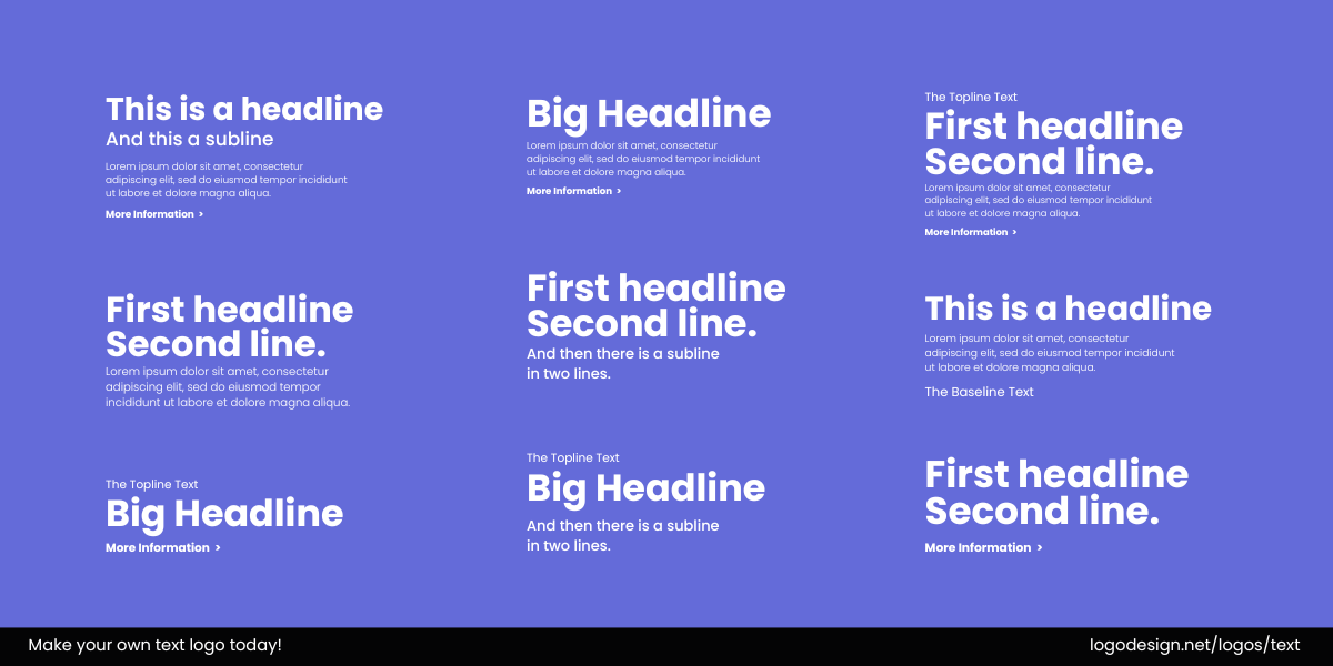 Font guidelines for brands Font guidelines for brands