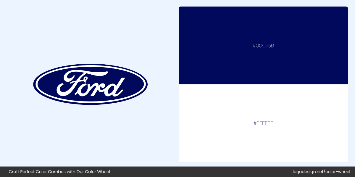 Ford Logo Colors Ford Logo Colors