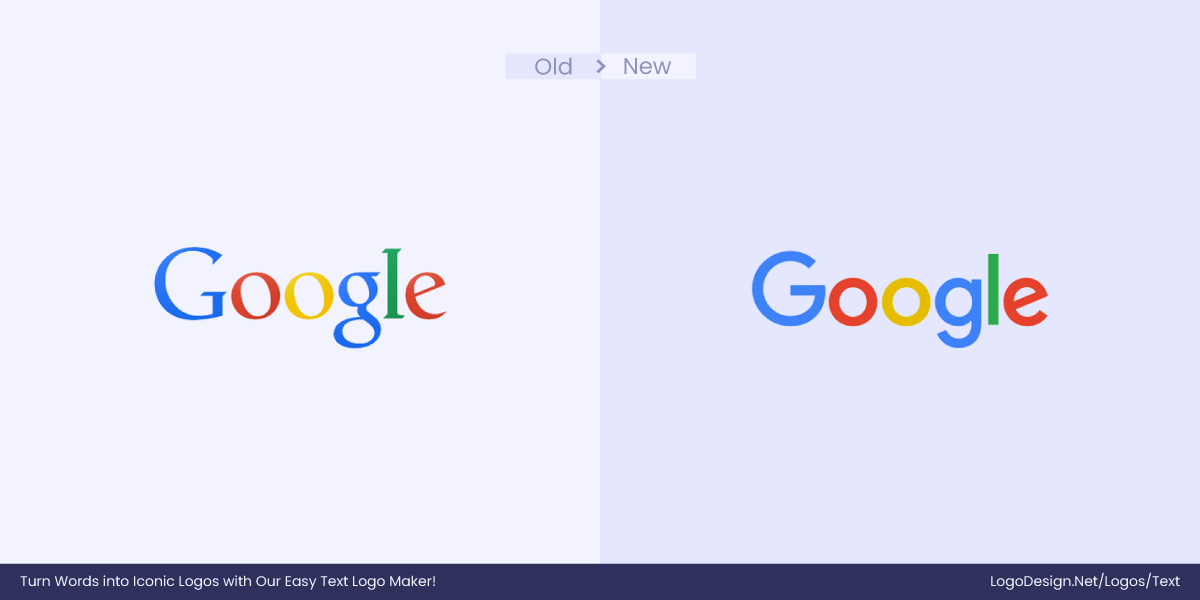 Google Logo Before After Google Logo Before After