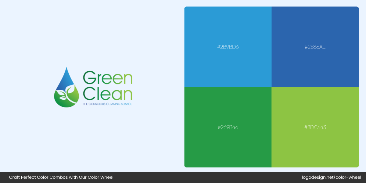 Green Clean Logo Colors Green Clean Logo Colors